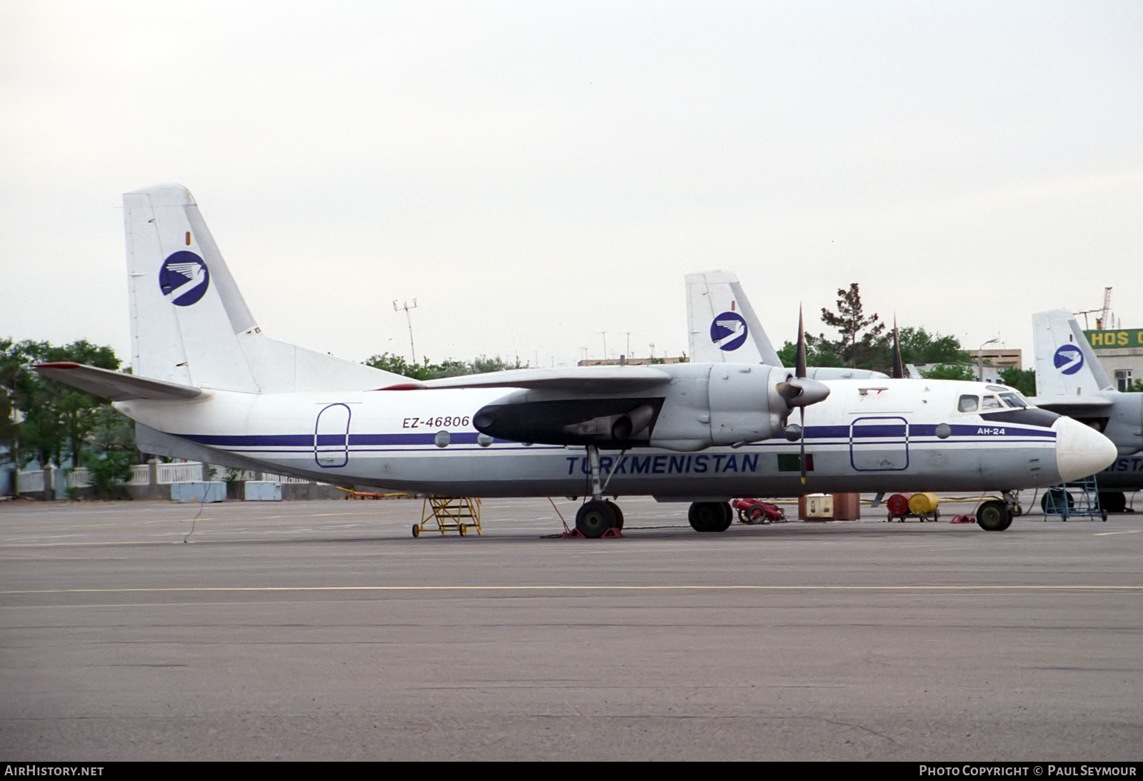 Aircraft Photo of EZ-46806 | Antonov An-24B | Turkmenistan Airlines | AirHistory.net #382151