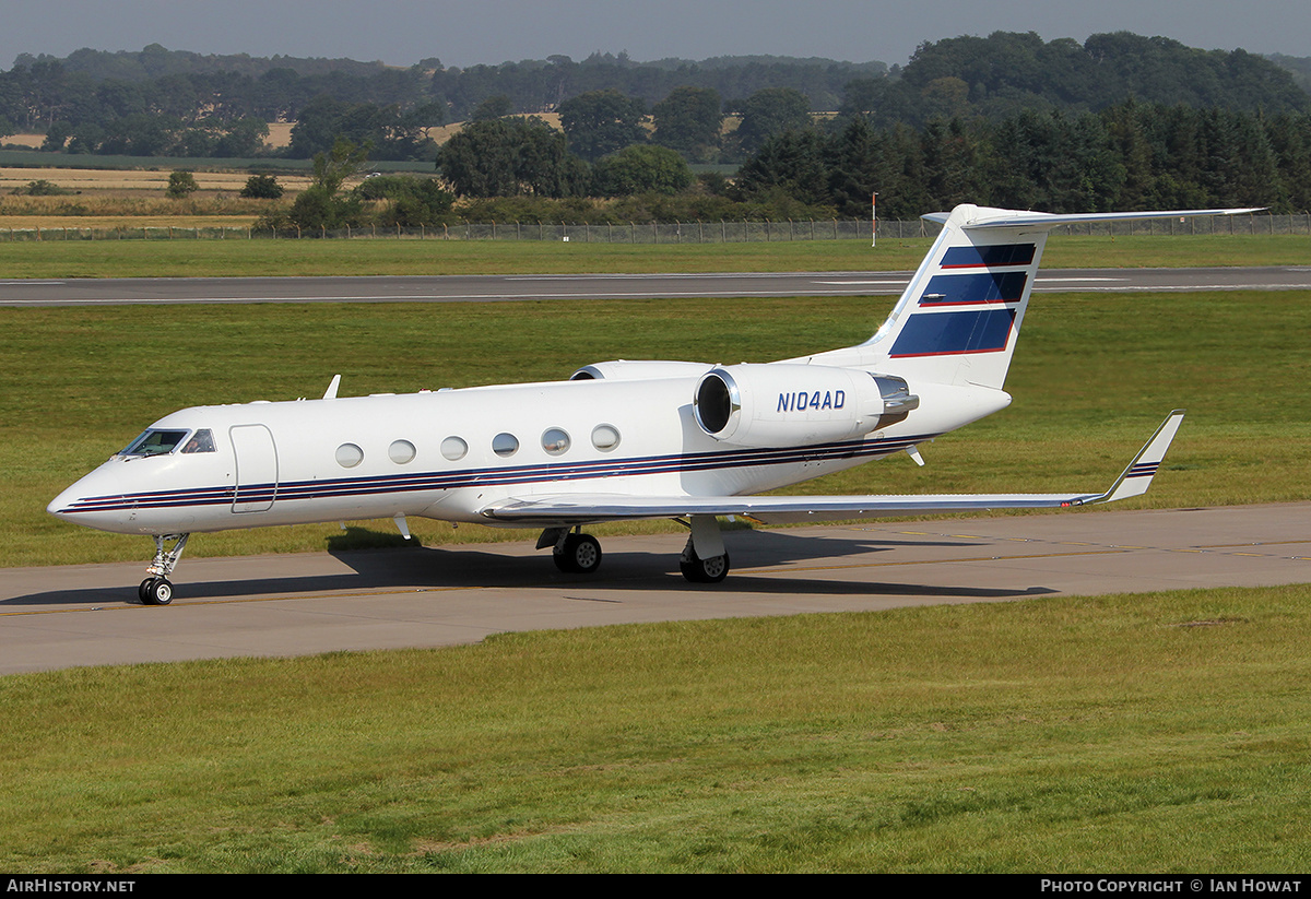 Aircraft Photo of N104AD | Gulfstream Aerospace G-IV Gulfstream IV-SP | AirHistory.net #382153