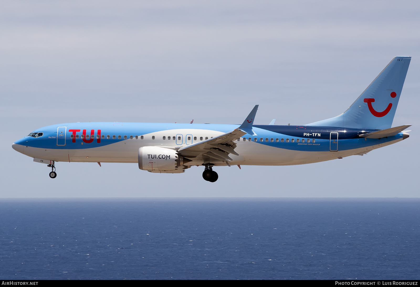 Aircraft Photo of PH-TFN | Boeing 737-8 Max 8 | TUI | AirHistory.net #382166