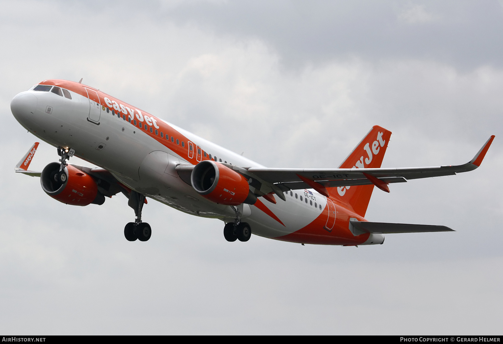 Aircraft Photo of OE-ICT | Airbus A320-214 | EasyJet | AirHistory.net #382167