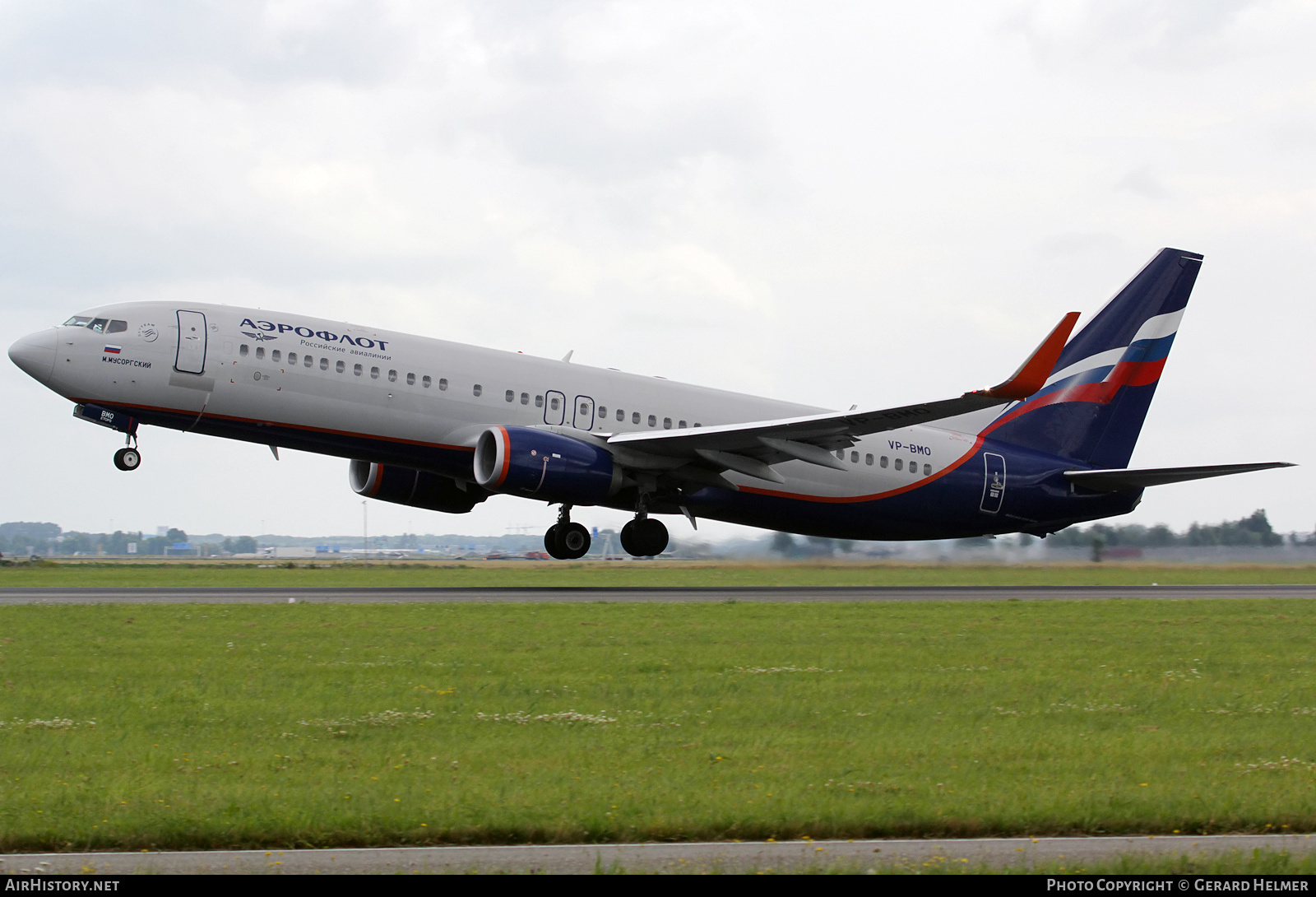 Aircraft Photo of VP-BMO | Boeing 737-800 | Aeroflot - Russian Airlines | AirHistory.net #382175