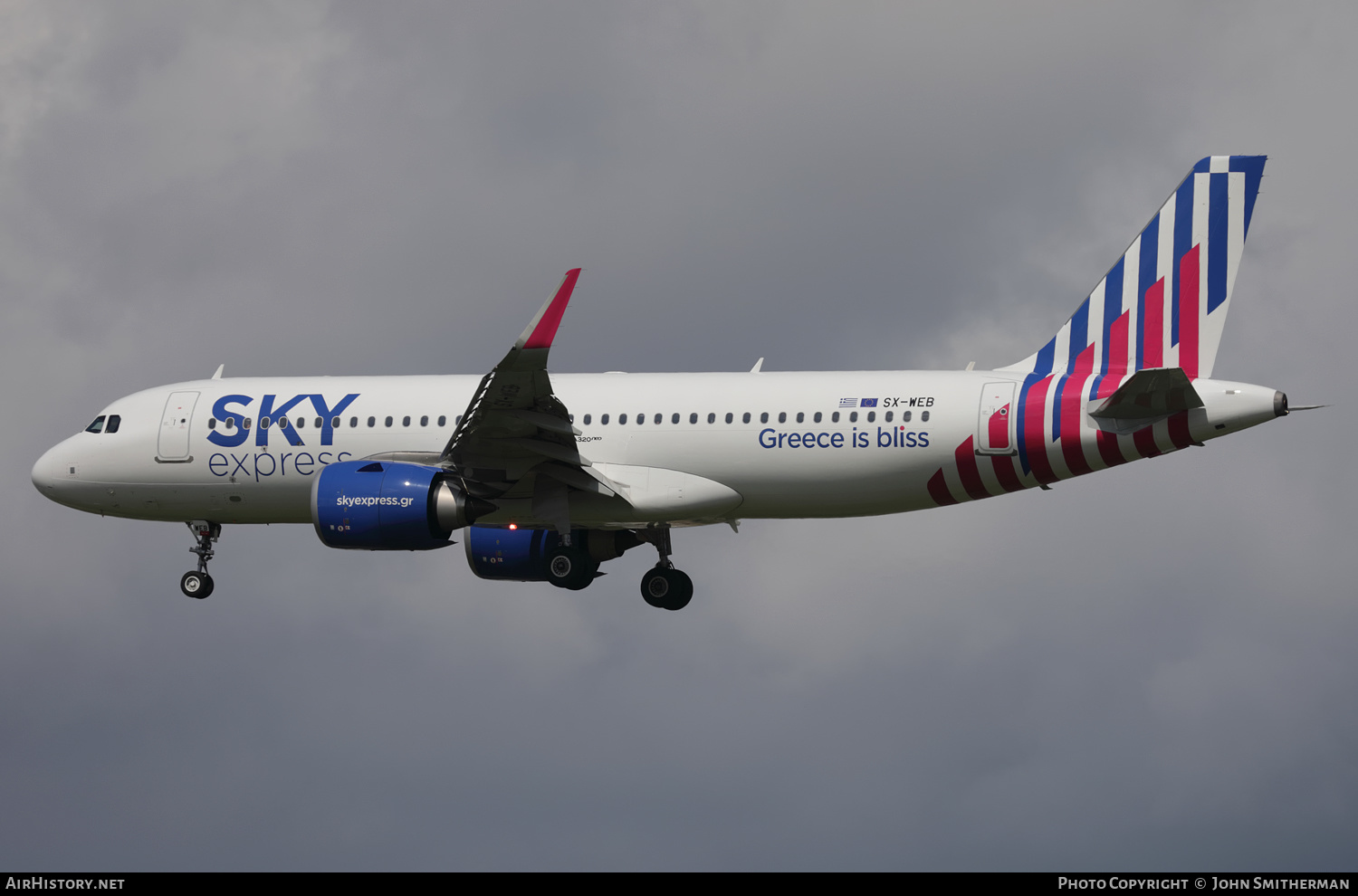 Aircraft Photo of SX-WEB | Airbus A320-252N | Sky Express | AirHistory.net #382199