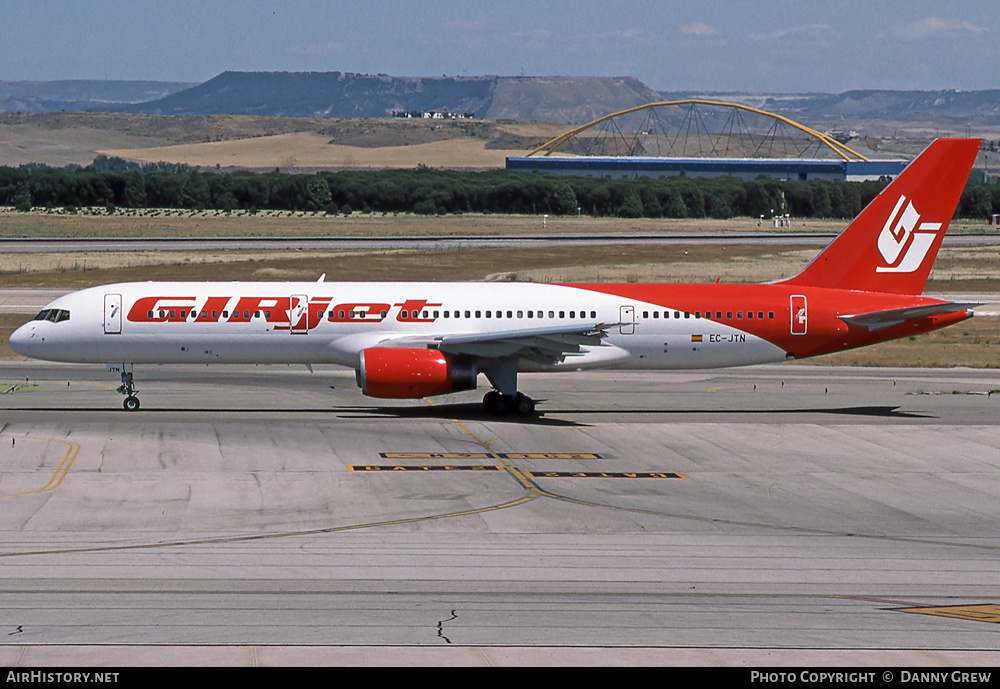 Aircraft Photo of EC-JTN | Boeing 757-236 | GIRjet | AirHistory.net #382201