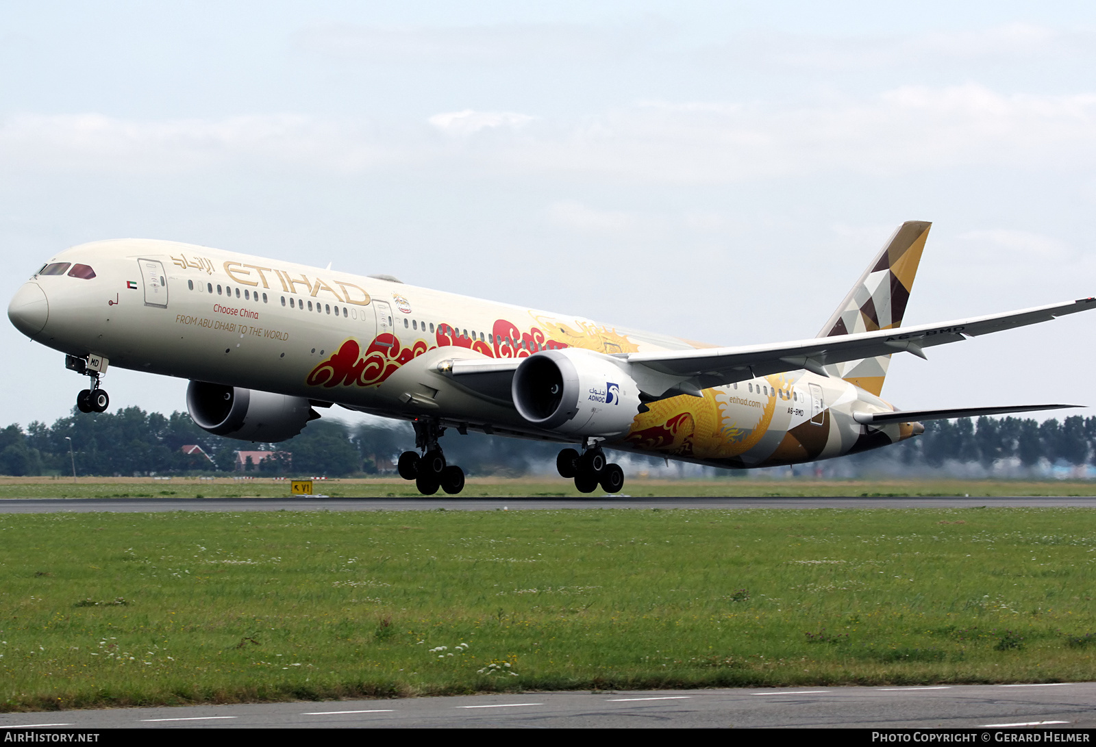 Aircraft Photo of A6-BMD | Boeing 787-10 Dreamliner | Etihad Airways | AirHistory.net #382204