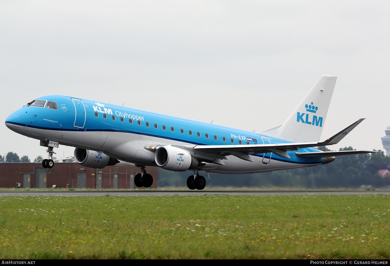 Aircraft Photo of PH-EXP | Embraer 175STD (ERJ-170-200STD) | KLM Cityhopper | AirHistory.net #382206
