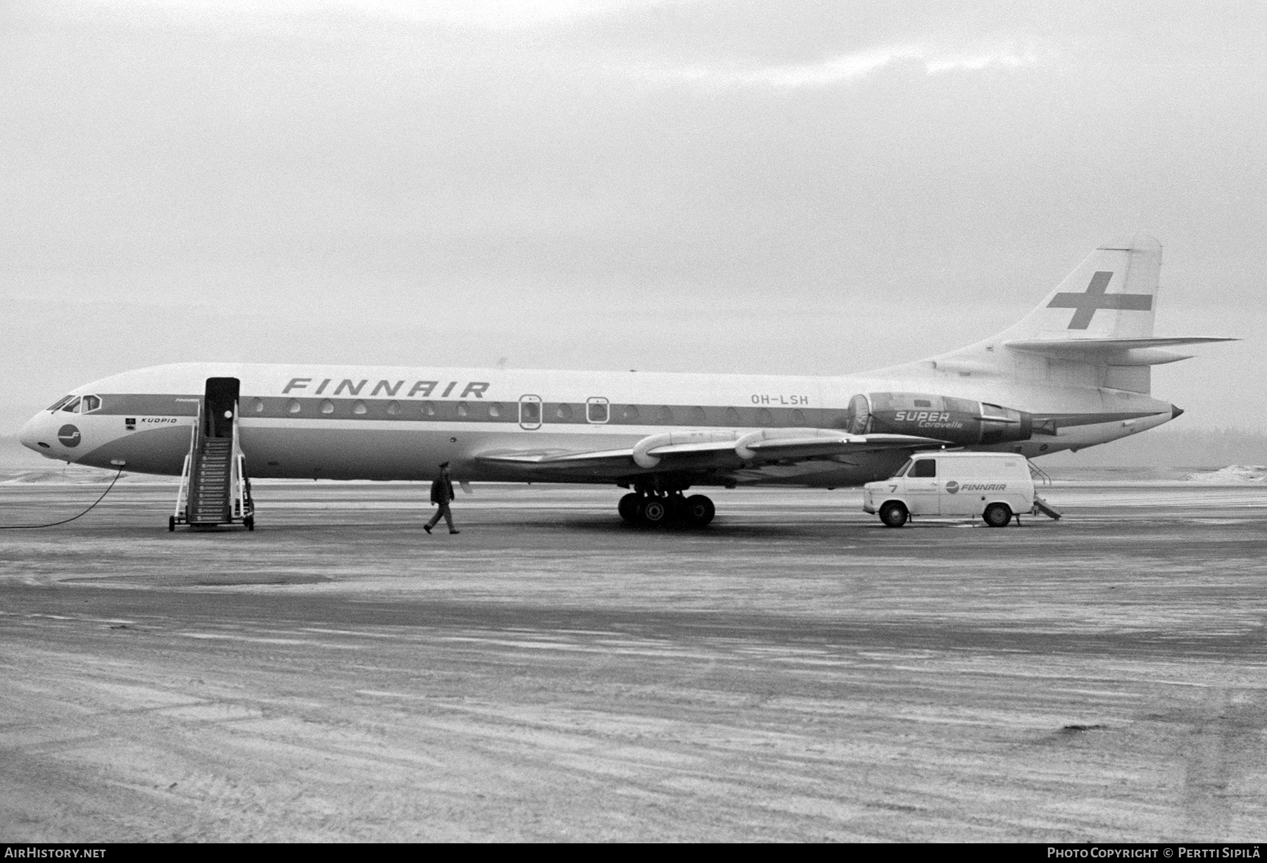 Aircraft Photo of OH-LSH | Sud SE-210 Caravelle 10B3 Super B | Finnair | AirHistory.net #382209
