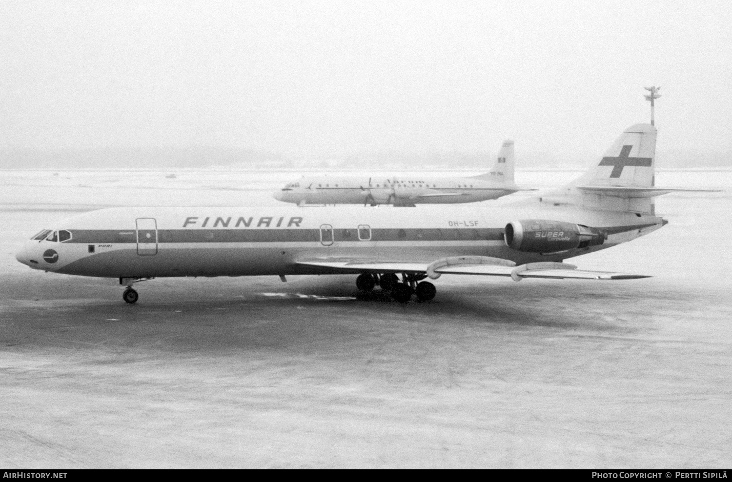 Aircraft Photo of OH-LSF | Sud SE-210 Caravelle 10B3 Super B | Finnair | AirHistory.net #382227