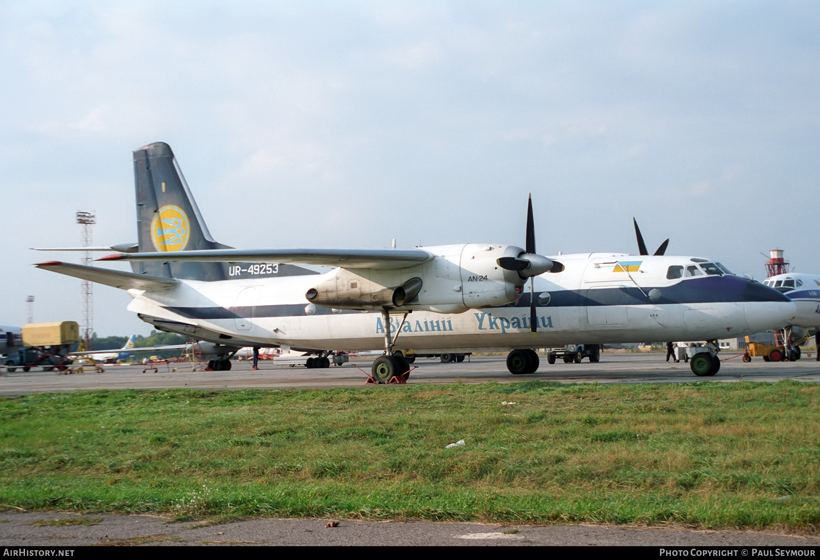 Aircraft Photo of UR-49253 | Antonov An-24V | Air Ukraine | AirHistory.net #382229