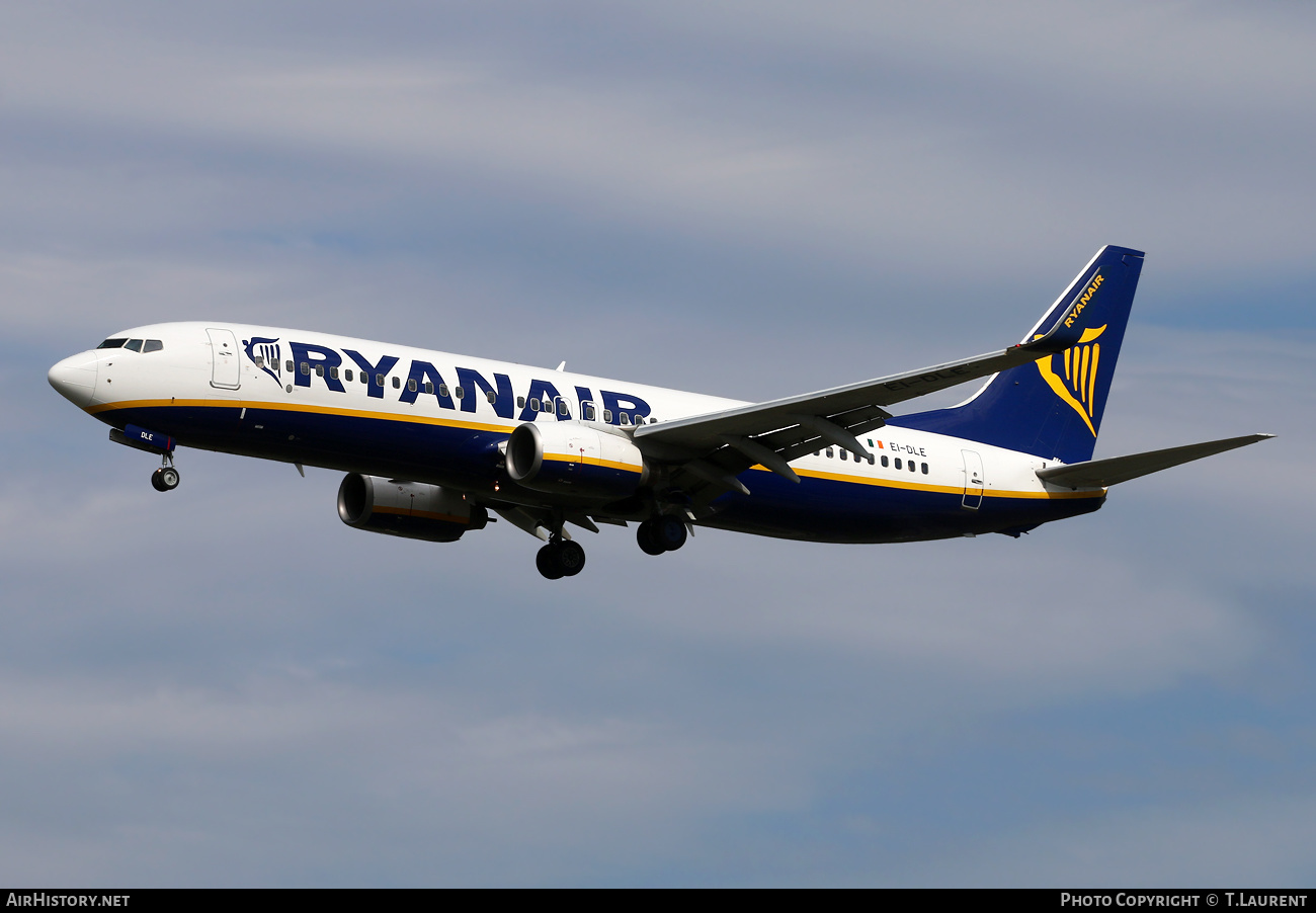 Aircraft Photo of EI-DLE | Boeing 737-8AS | Ryanair | AirHistory.net #382230