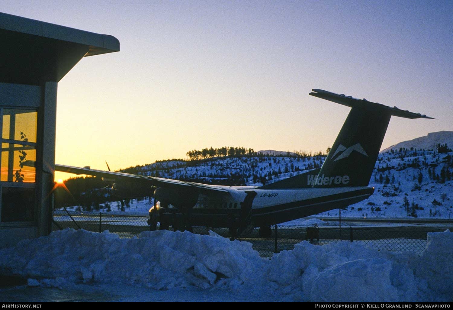 Aircraft Photo of LN-WFP | De Havilland Canada DHC-7-102 Dash 7 | Widerøe | AirHistory.net #382234