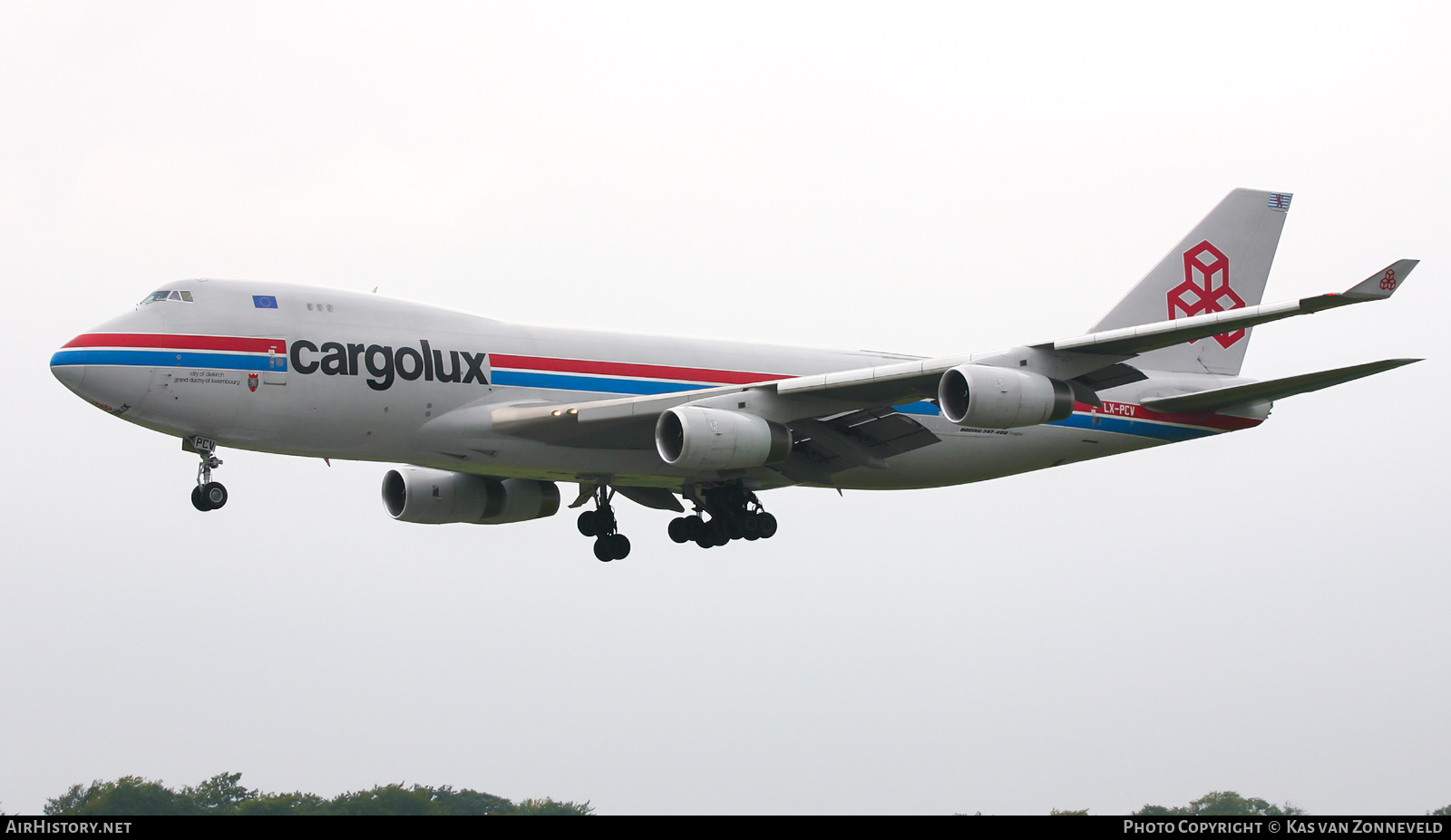 Aircraft Photo of LX-PCV | Boeing 747-4R7F/SCD | Cargolux | AirHistory.net #382244