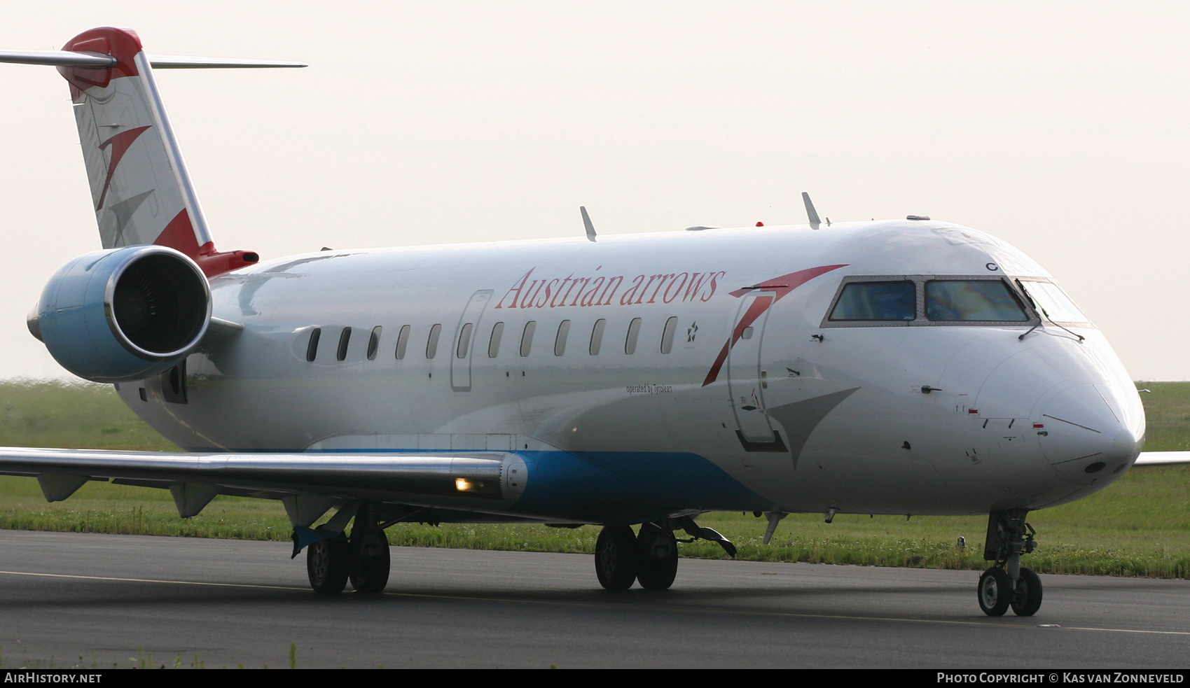 Aircraft Photo of OE-LCL | Bombardier CRJ-200LR (CL-600-2B19) | Austrian Arrows | AirHistory.net #382254