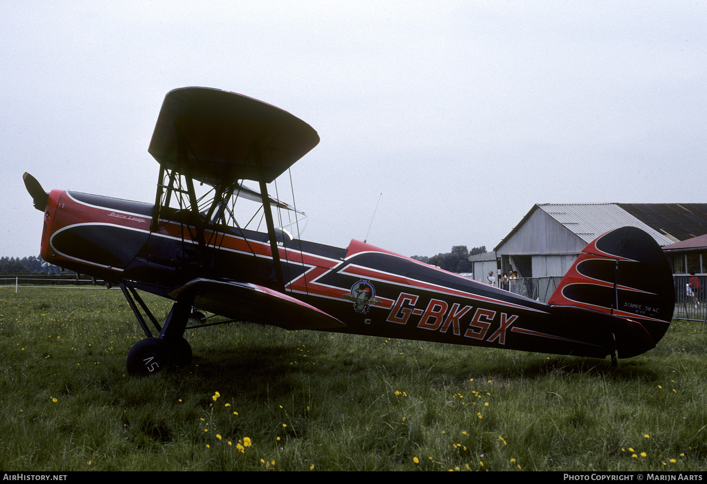 Aircraft Photo of G-BKSX | SNCAN Stampe SV-4C | AirHistory.net #382263