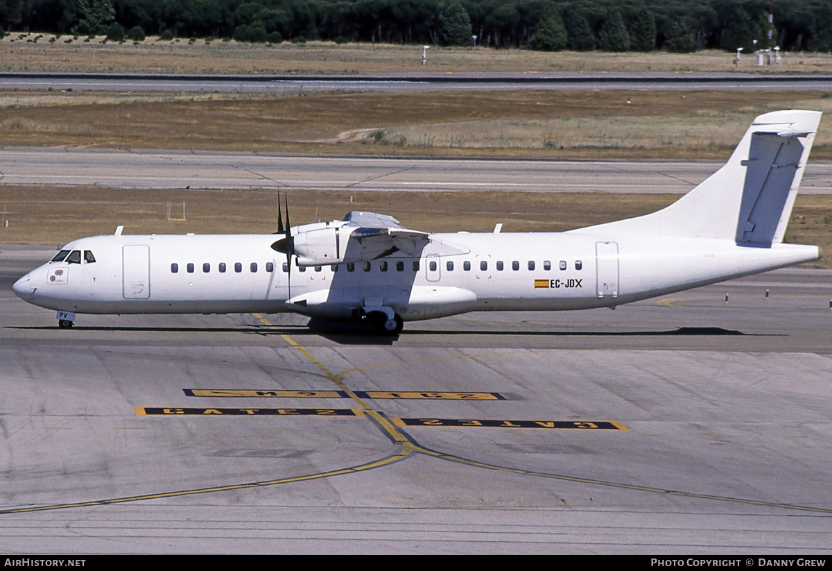 Aircraft Photo of EC-JDX | ATR ATR-72-201/F | AirHistory.net #382288