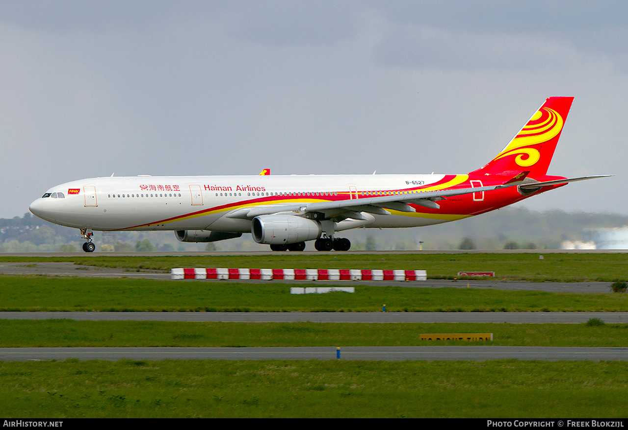 Aircraft Photo of B-6527 | Airbus A330-343E | Hainan Airlines | AirHistory.net #382296