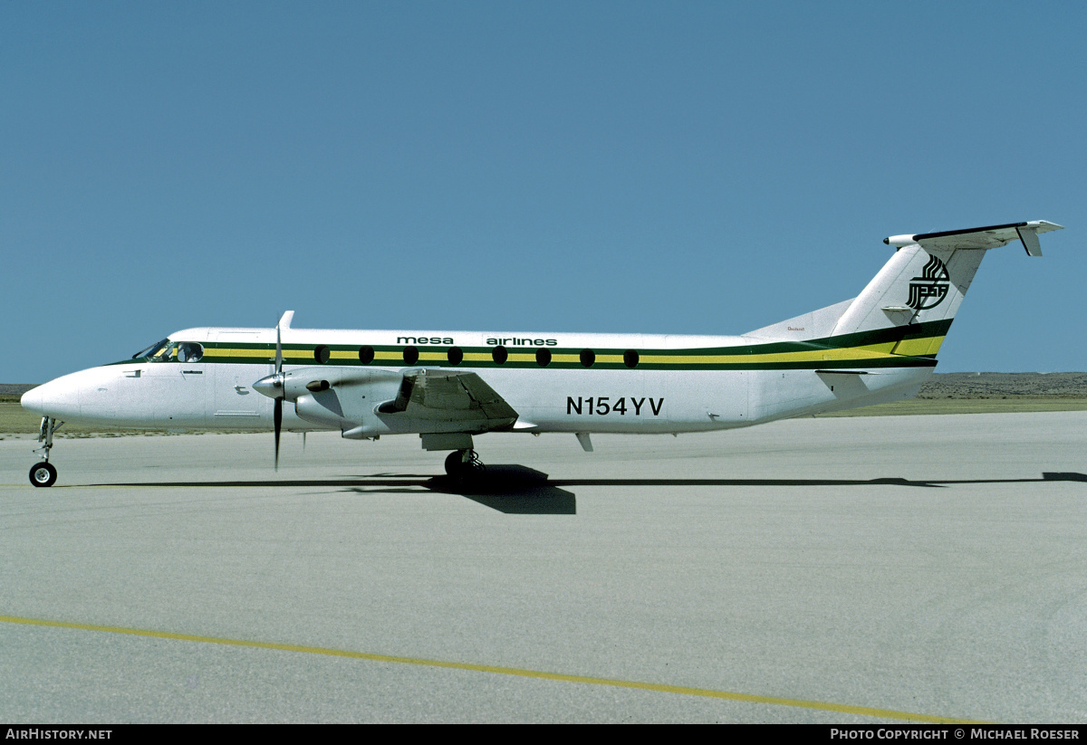Aircraft Photo of N154YV | Beech 1900C-1 | Mesa Airlines | AirHistory.net #382300