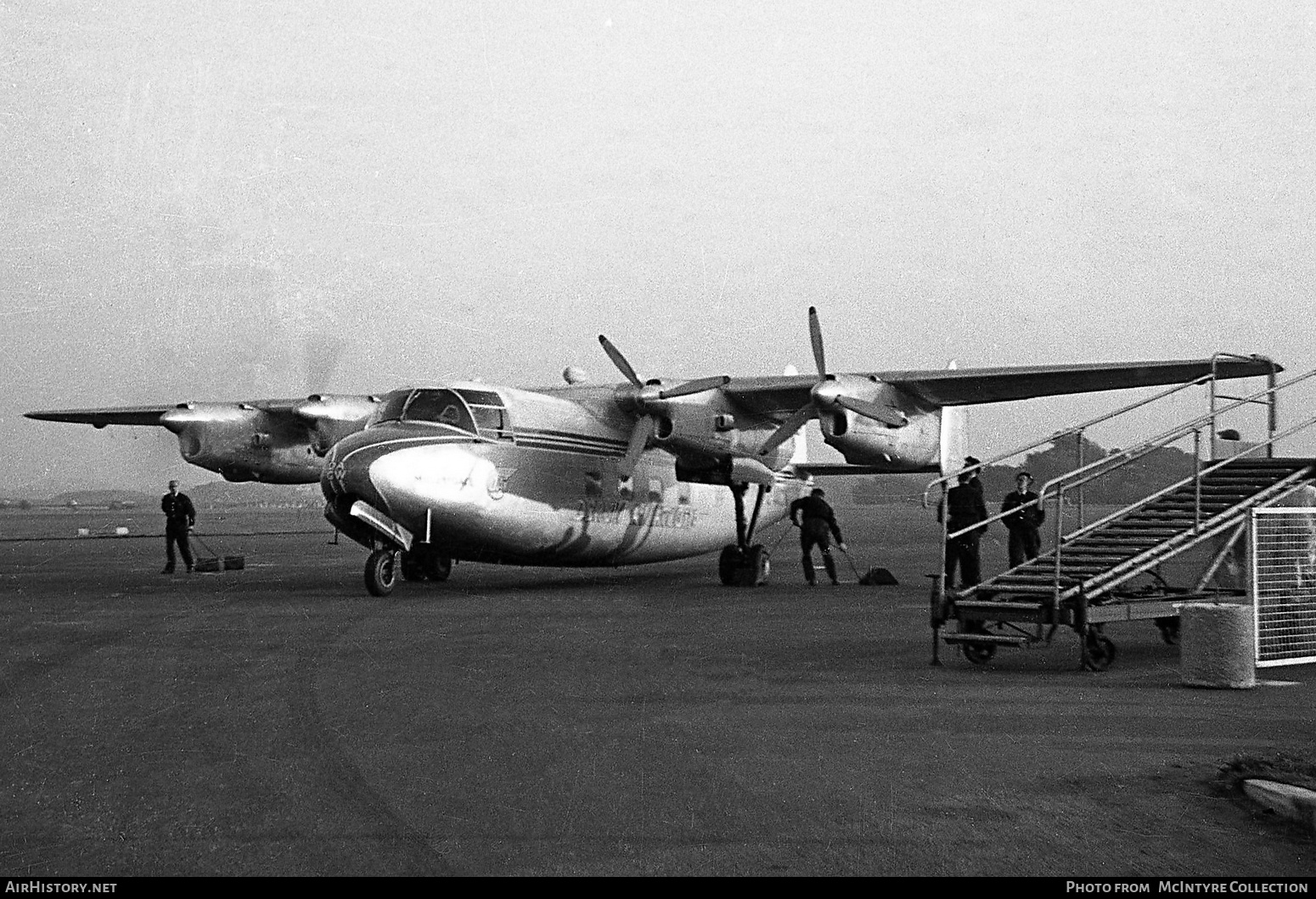 Aircraft Photo of G-AMGW | Miles M.60 Marathon Mk.1 | Derby Airways | AirHistory.net #382334