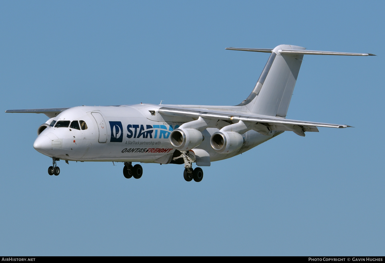 Aircraft Photo of VH-NJZ | British Aerospace BAe-146-300QT Quiet Trader | StarTrack | AirHistory.net #382354