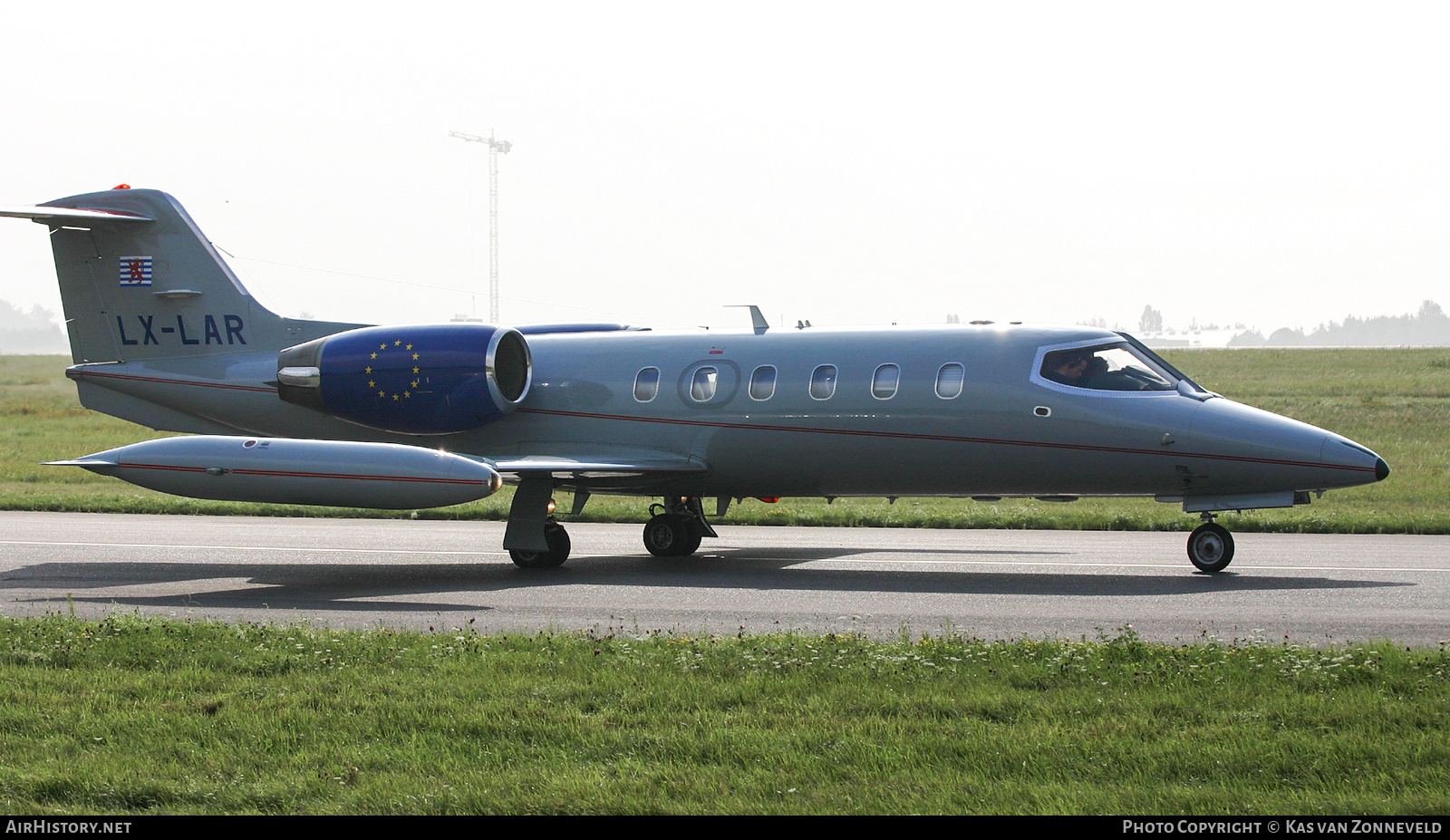 Aircraft Photo of LX-LAR | Learjet 45XR | AirHistory.net #382373