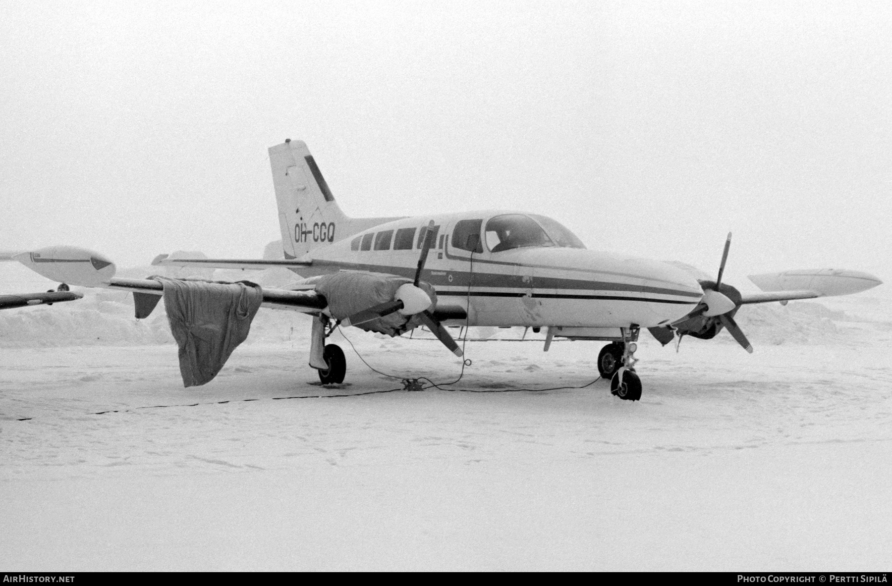 Aircraft Photo of OH-CGQ | Cessna 402B Businessliner | Tampereen Lentopalvelu | AirHistory.net #382385