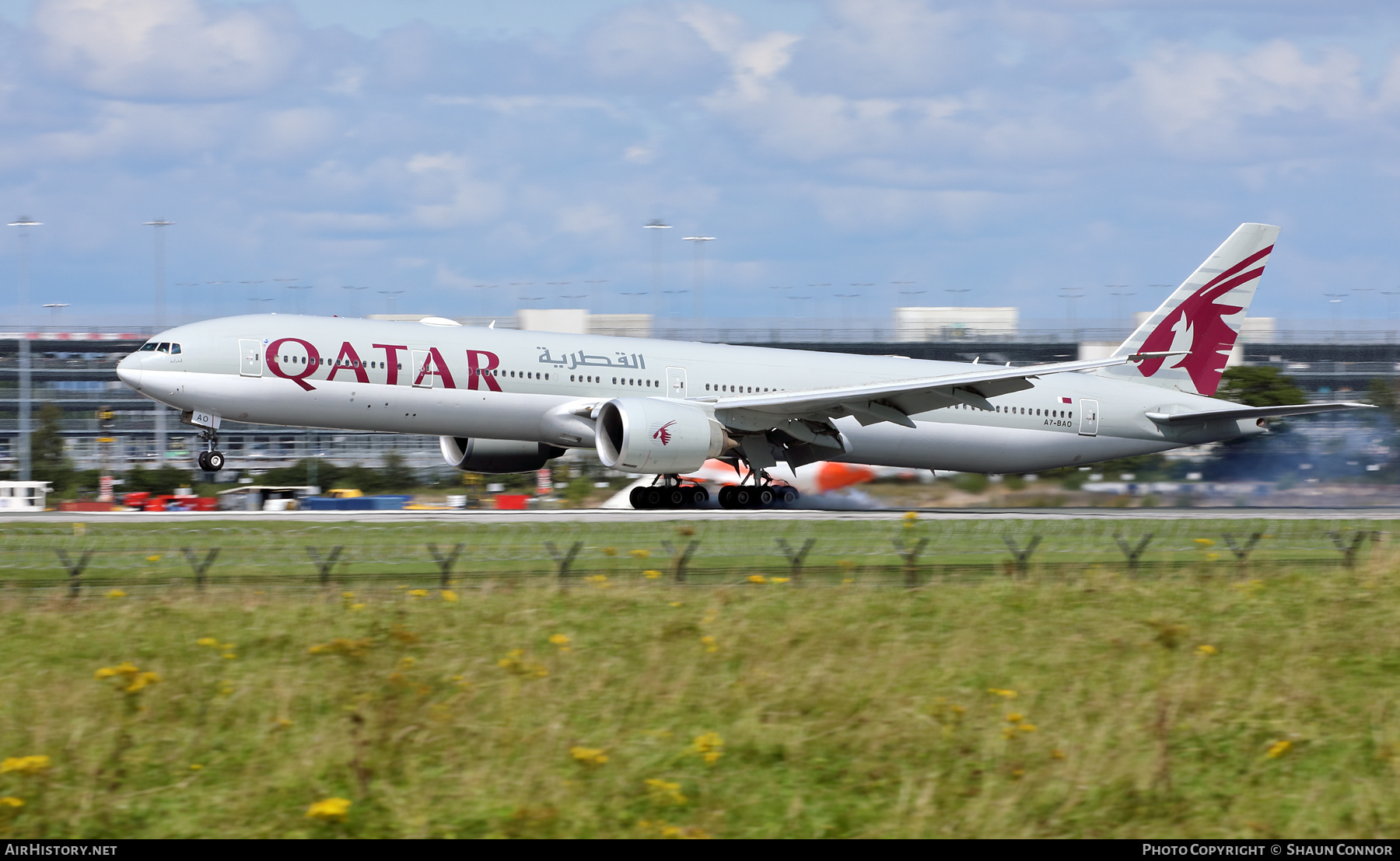 Aircraft Photo of A7-BAO | Boeing 777-3DZ/ER | Qatar Airways | AirHistory.net #382389