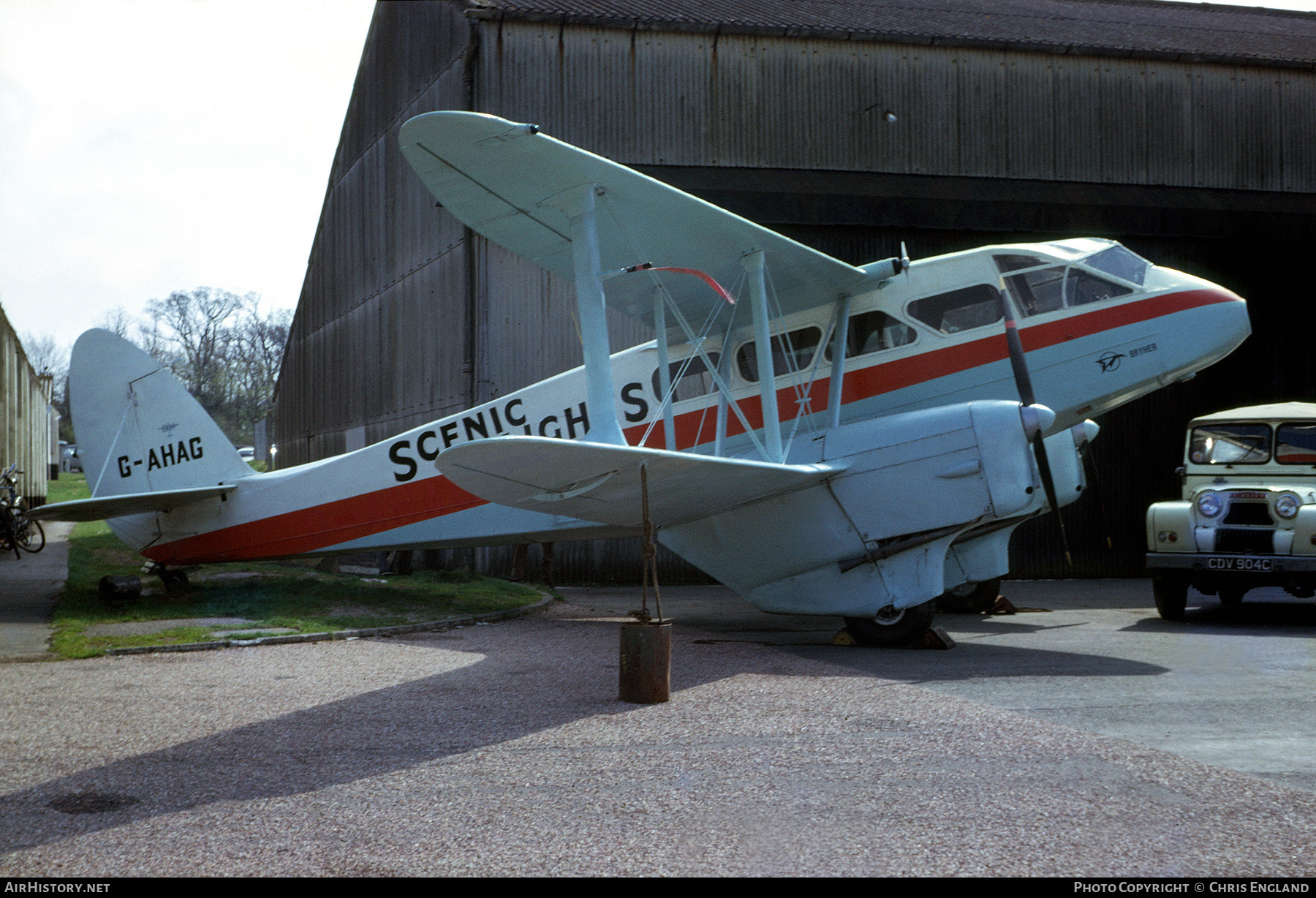 Aircraft Photo of G-AHAG | De Havilland D.H. 89A Dragon Rapide | Scillonia Airways | AirHistory.net #382395