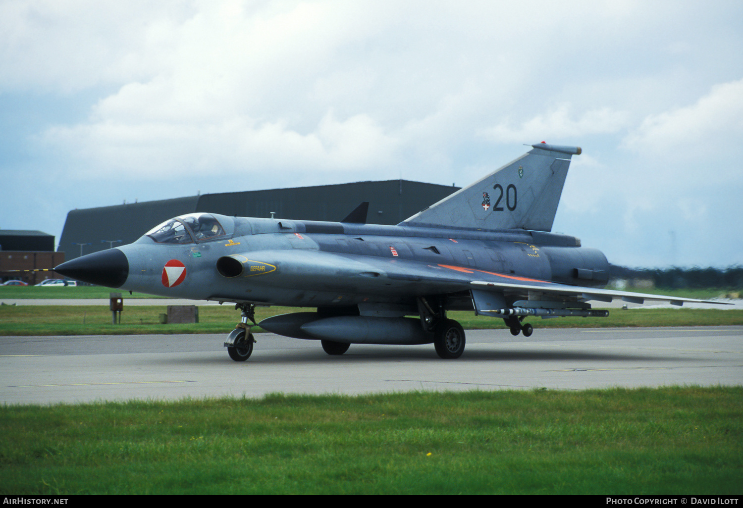 Aircraft Photo of 20 | Saab J35Oe Draken | Austria - Air Force | AirHistory.net #382397