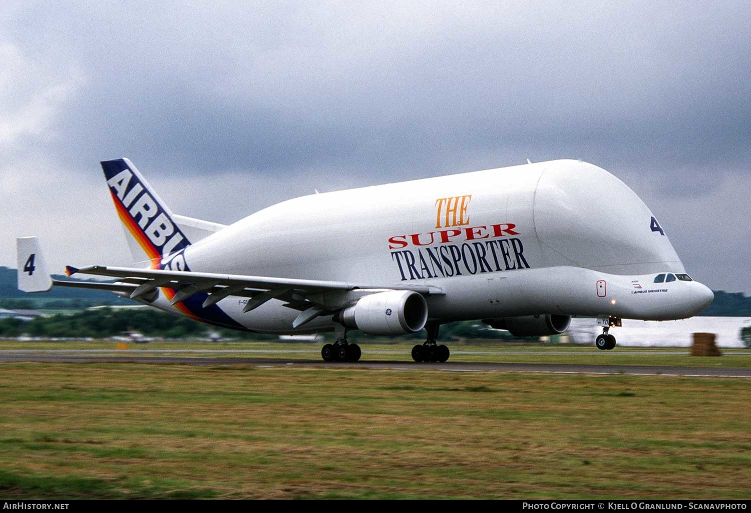 Aircraft Photo of F-GSTD | Airbus A300B4-608ST Beluga (Super Transporter) | Airbus Transport International | AirHistory.net #382404