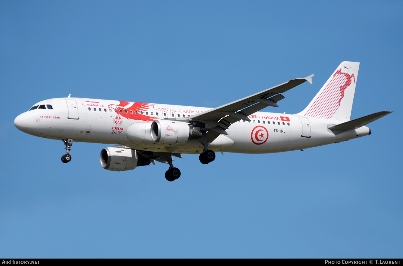 Aircraft Photo of TS-IML | Airbus A320-211 | Tunisair | AirHistory.net #382417