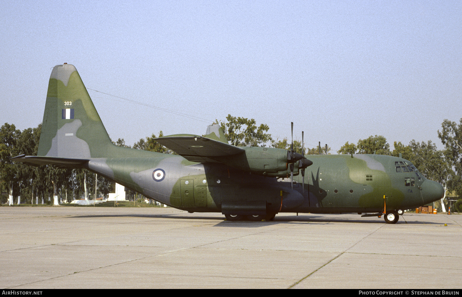 Aircraft Photo of 303 | Lockheed C-130B Hercules (L-282) | Greece - Air Force | AirHistory.net #382439