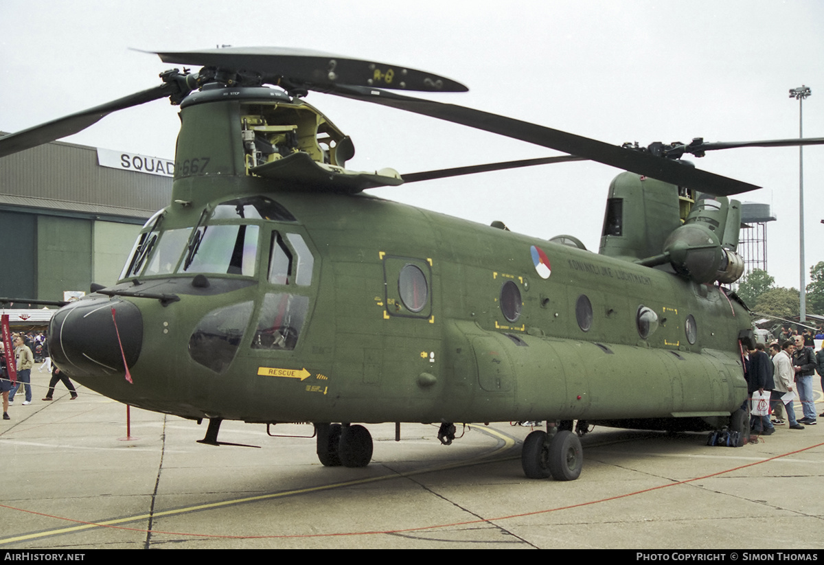 Aircraft Photo of D-667 | Boeing CH-47D Chinook (414) | Netherlands - Air Force | AirHistory.net #382445