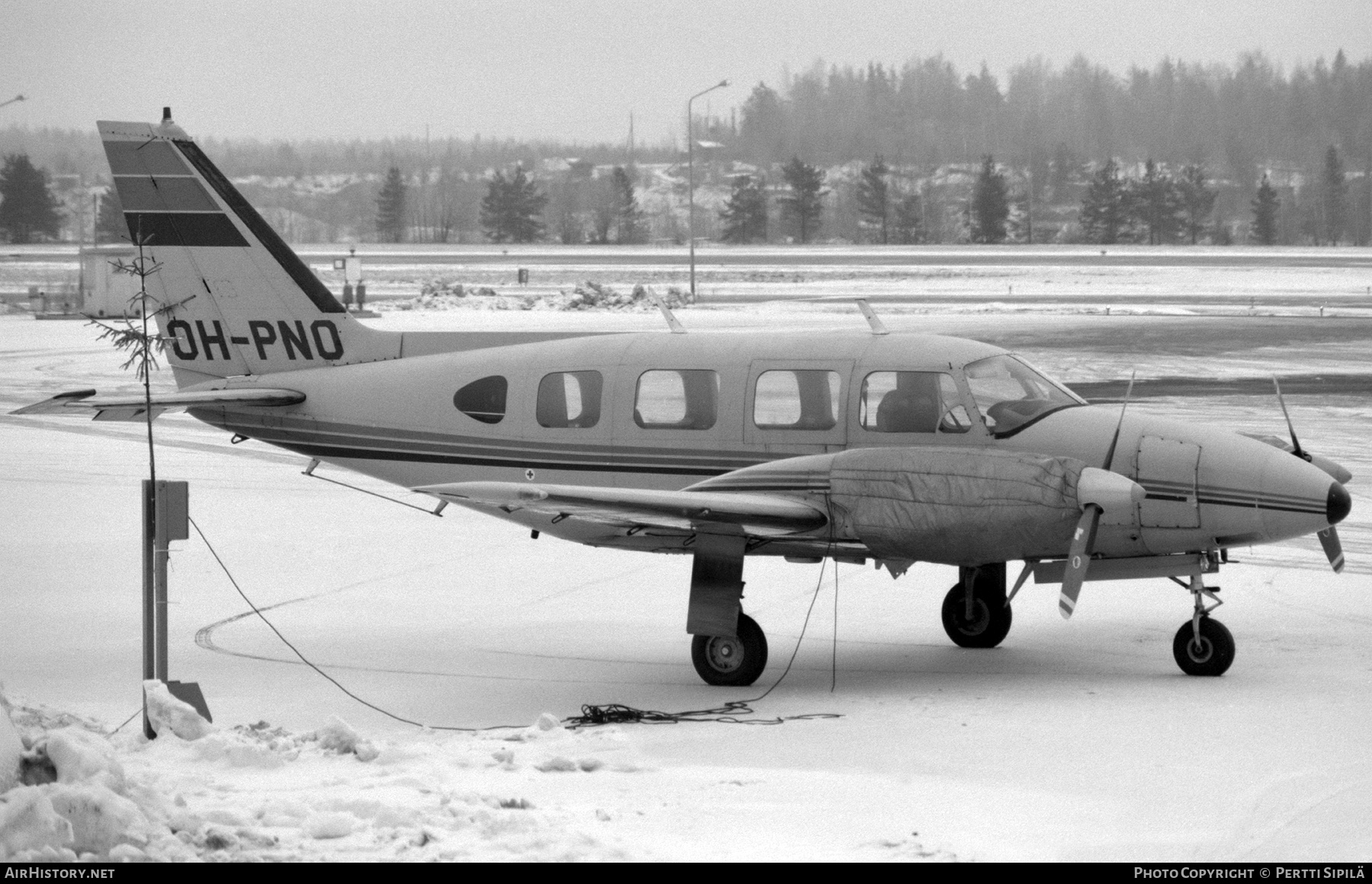 Aircraft Photo of OH-PNO | Piper PA-31-310 Navajo | AirHistory.net #382454
