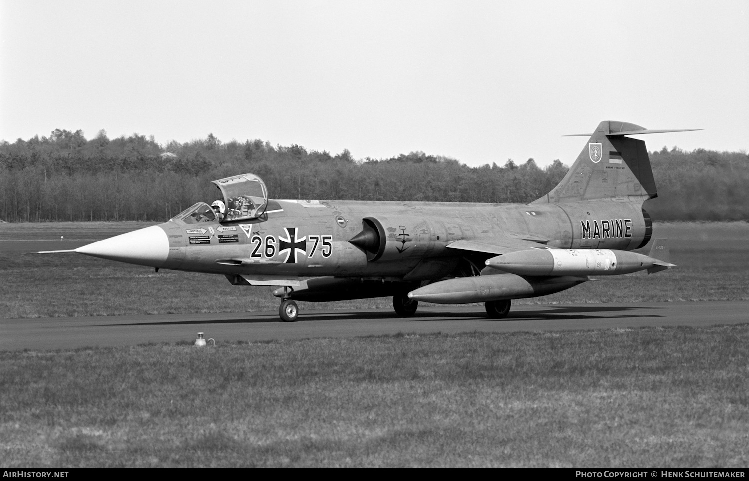 Aircraft Photo of 2675 | Lockheed F-104G Starfighter | Germany - Navy | AirHistory.net #382462