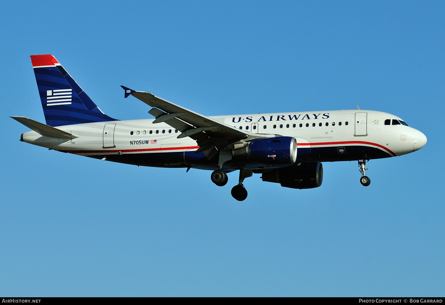 Aircraft Photo of N705UW | Airbus A319-112 | US Airways | AirHistory.net #382465