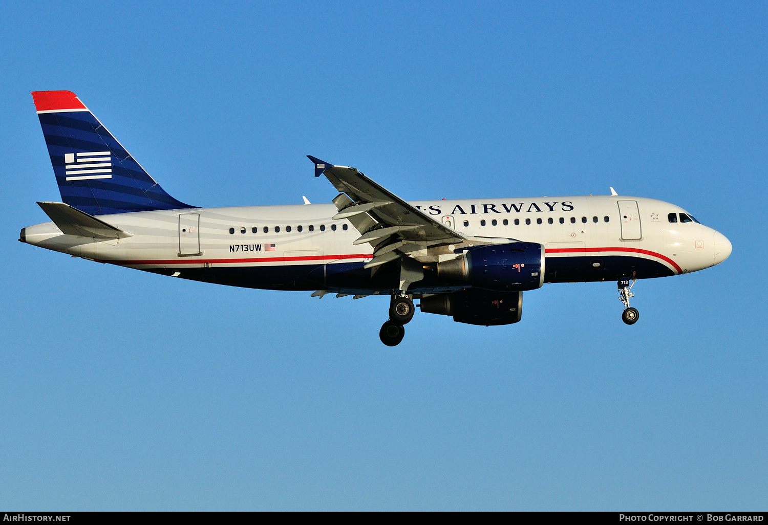 Aircraft Photo of N713UW | Airbus A319-112 | US Airways | AirHistory.net #382470