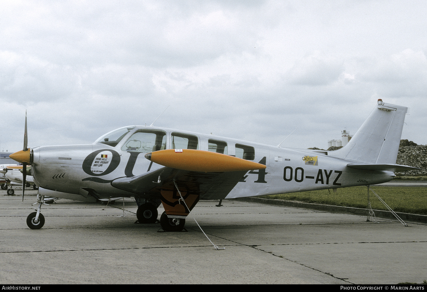 Aircraft Photo of OO-AYZ | Beech A36 Bonanza | AirHistory.net #382492