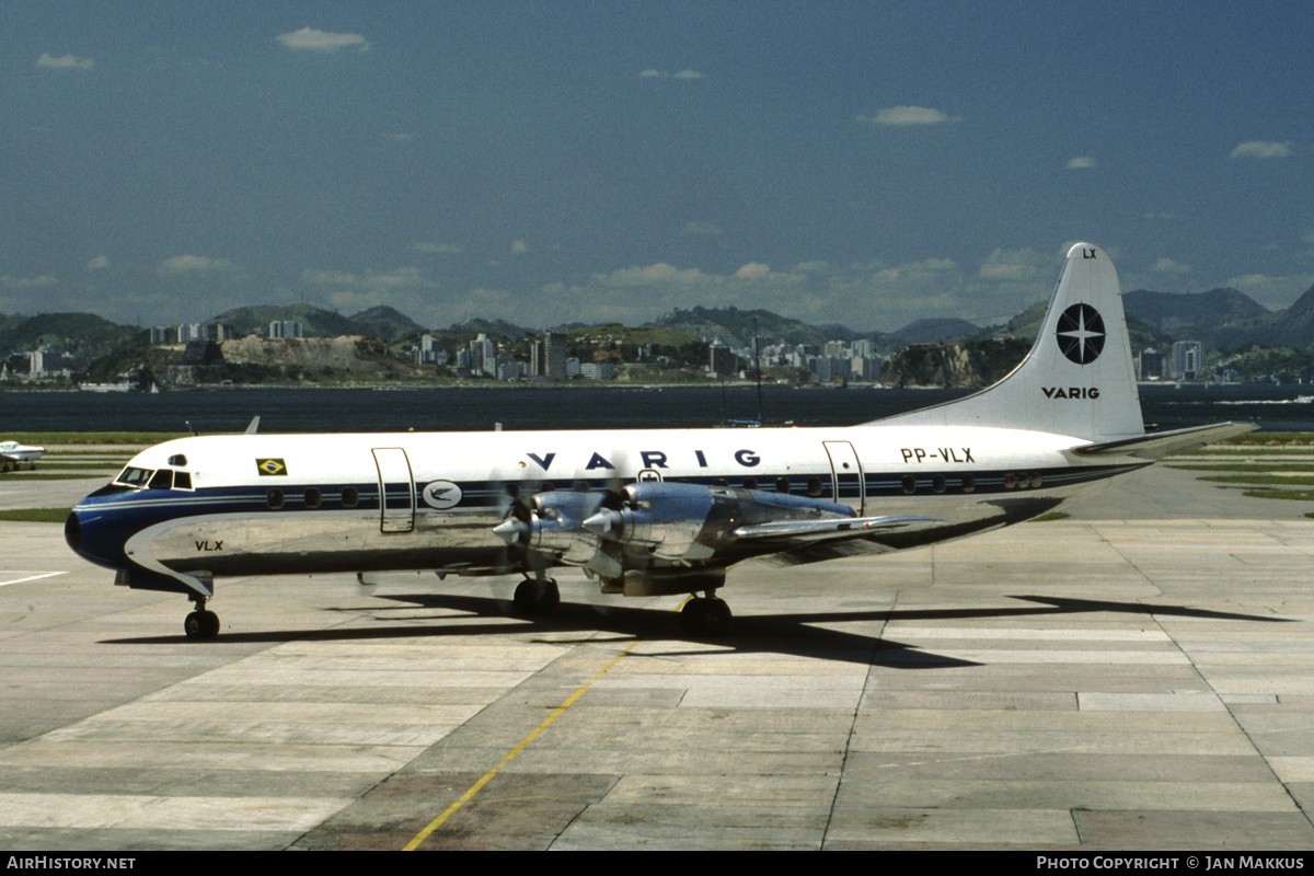 Aircraft Photo of PP-VLX | Lockheed L-188A Electra | Varig | AirHistory.net #382500