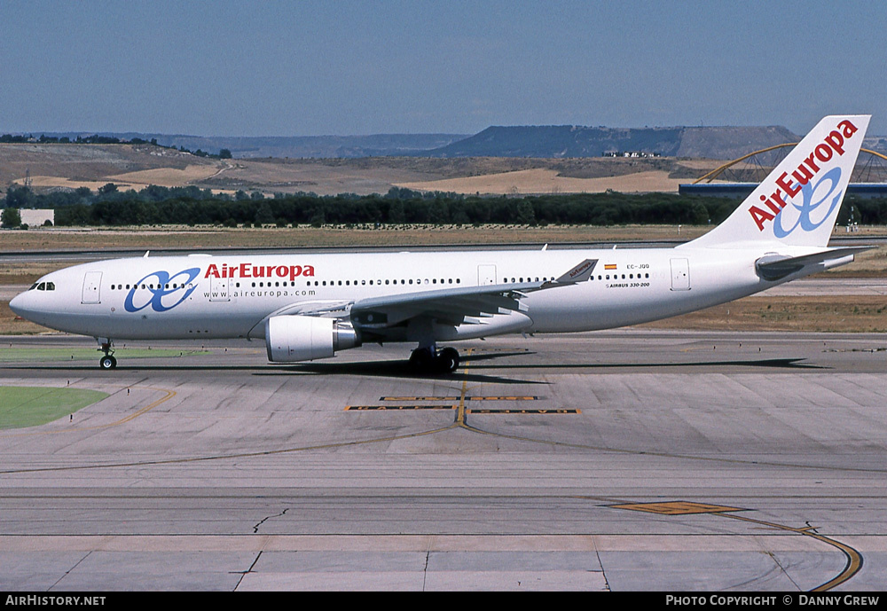 Aircraft Photo of EC-JQQ | Airbus A330-202 | Air Europa | AirHistory.net #382503