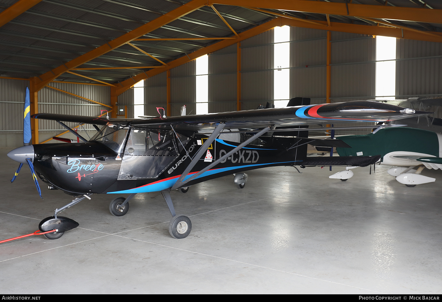 Aircraft Photo of G-CKZD | Ascent Eurofox 3K | Breeze Aviation | AirHistory.net #382517
