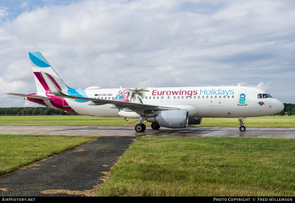 Aircraft Photo of OE-IQD | Airbus A320-214 | Eurowings | AirHistory.net #382523