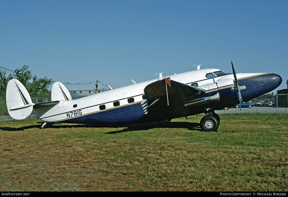 Aircraft Photo of N781G | Lockheed 18-56 Lodestar | AirHistory.net #382525