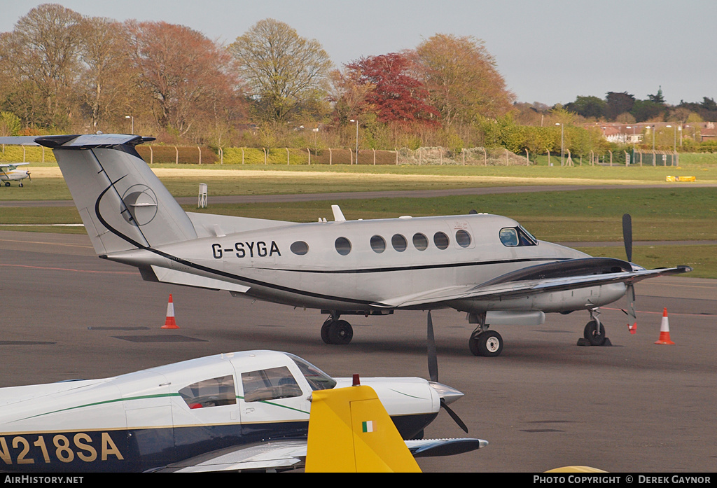 Aircraft Photo of G-SYGA | Beech B200 Super King Air | AirHistory.net #382542