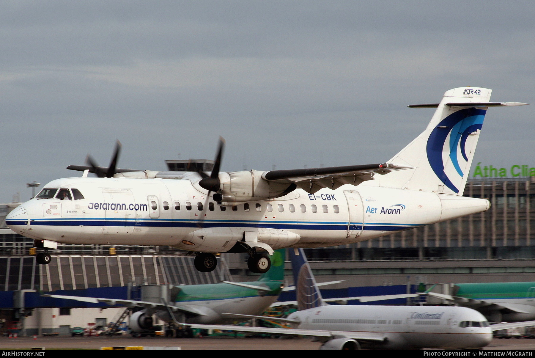 Aircraft Photo of EI-CBK | ATR ATR-42-300 | Aer Arann | AirHistory.net #382547