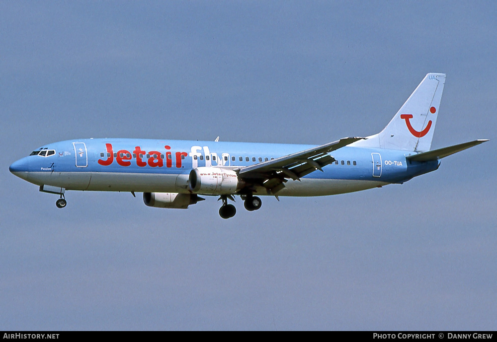 Aircraft Photo of OO-TUA | Boeing 737-4K5 | Jetairfly | AirHistory.net #382549