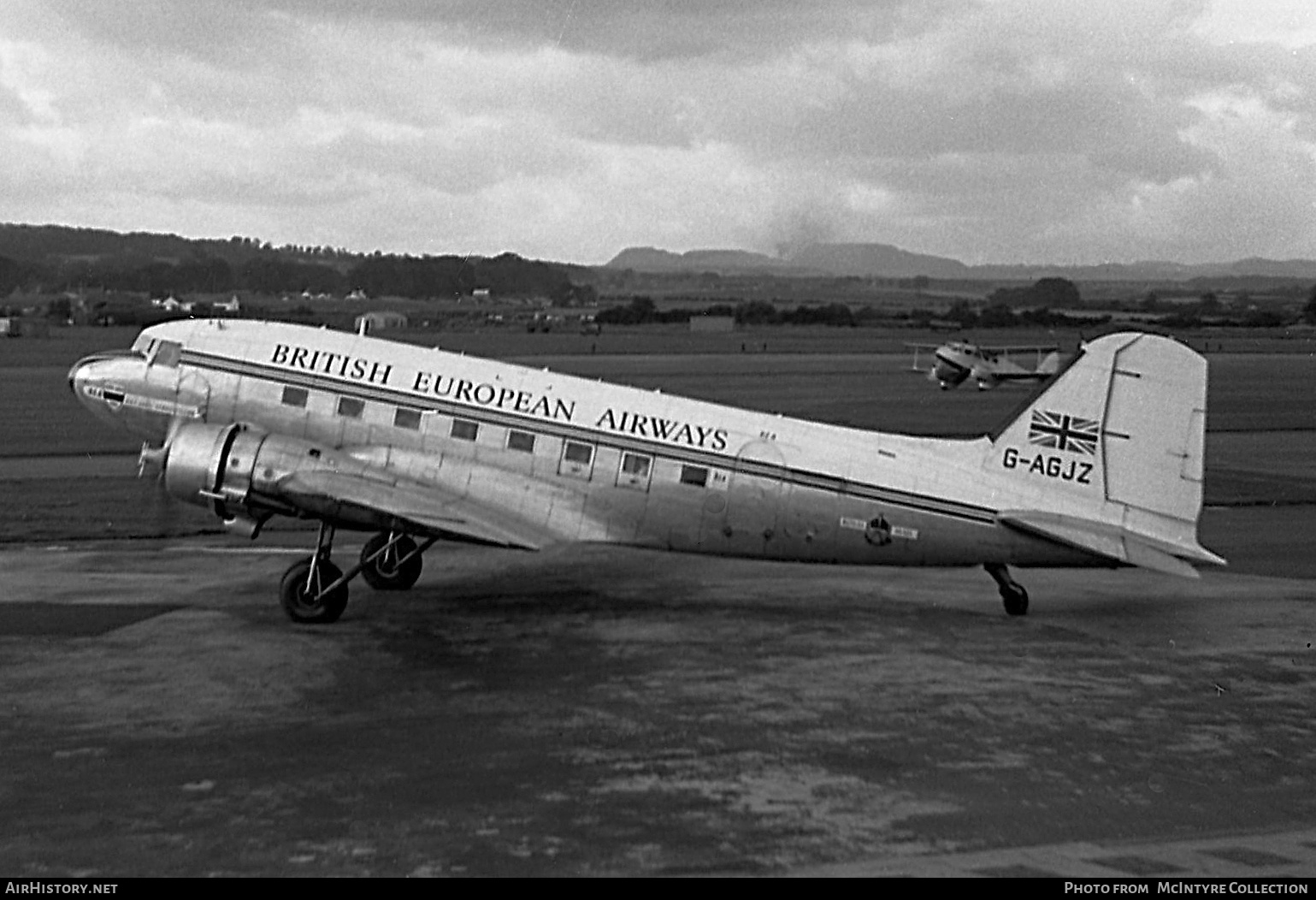 Aircraft Photo of G-AGJZ | Douglas C-47A Skytrain | BEA - British European Airways | AirHistory.net #382560