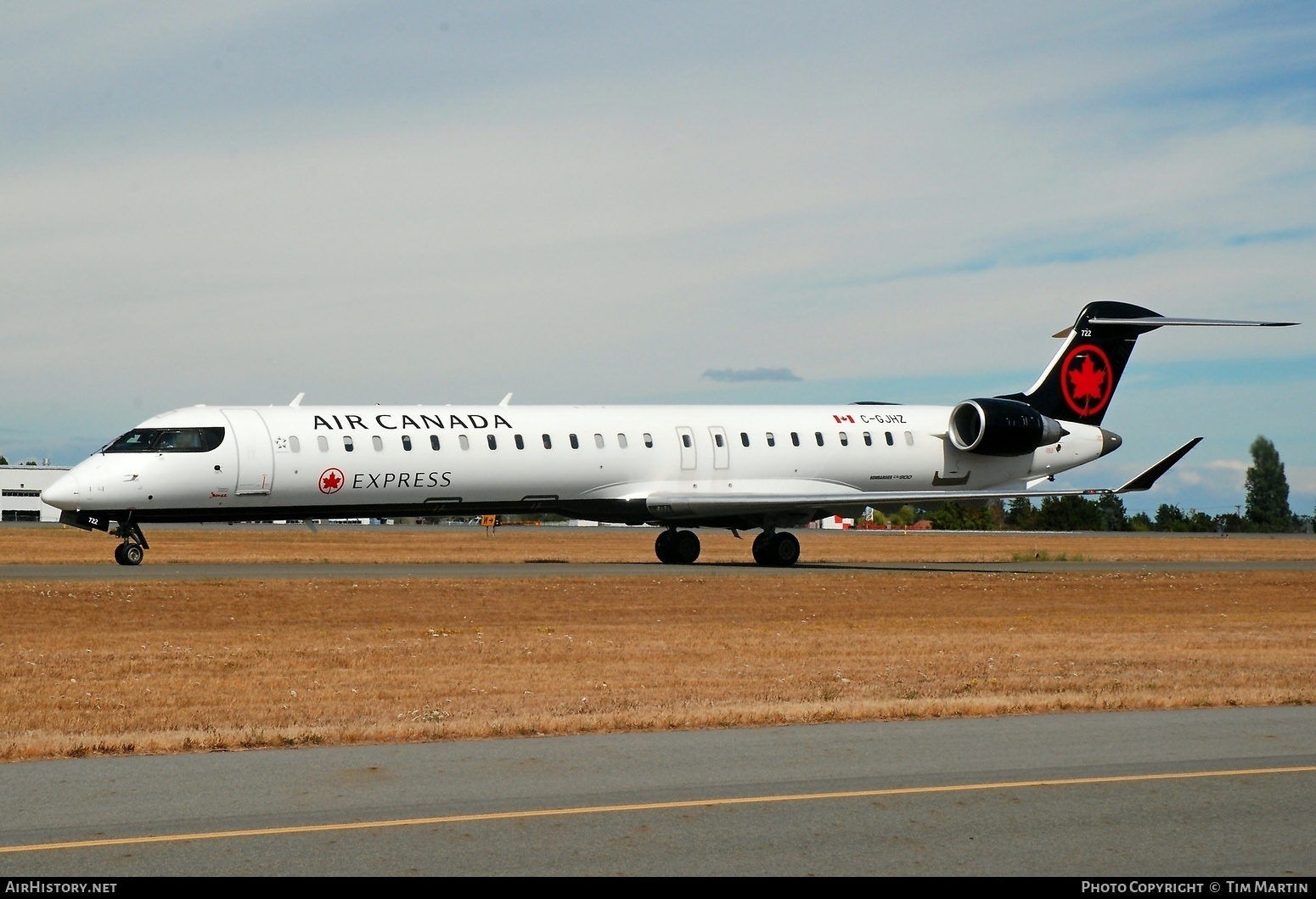 Aircraft Photo of C-GJHZ | Bombardier CRJ-900 (CL-600-2D24) | Air Canada Express | AirHistory.net #382561