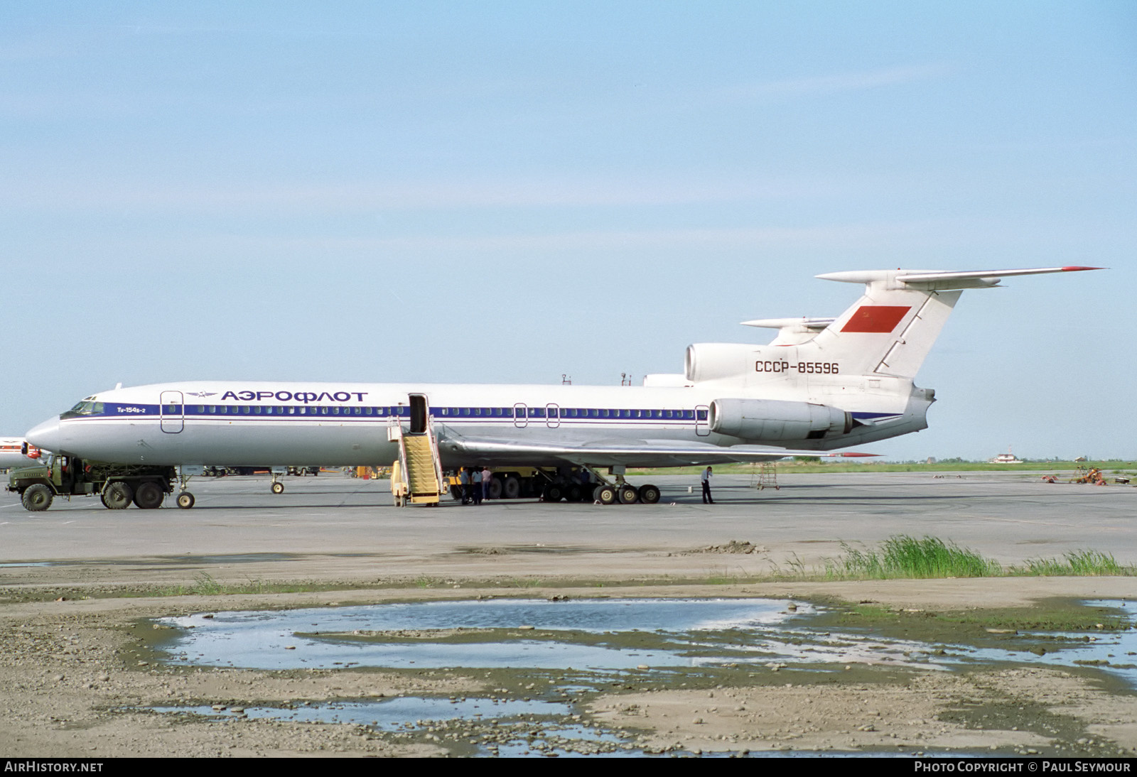 Aircraft Photo of CCCP-85596 | Tupolev Tu-154B-2 | Aeroflot | AirHistory.net #382594