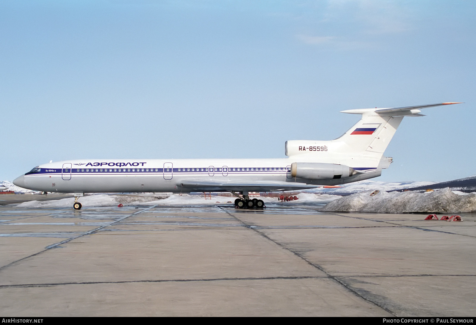 Aircraft Photo of CCCP-85596 | Tupolev Tu-154B-2 | Aeroflot | AirHistory.net #382598