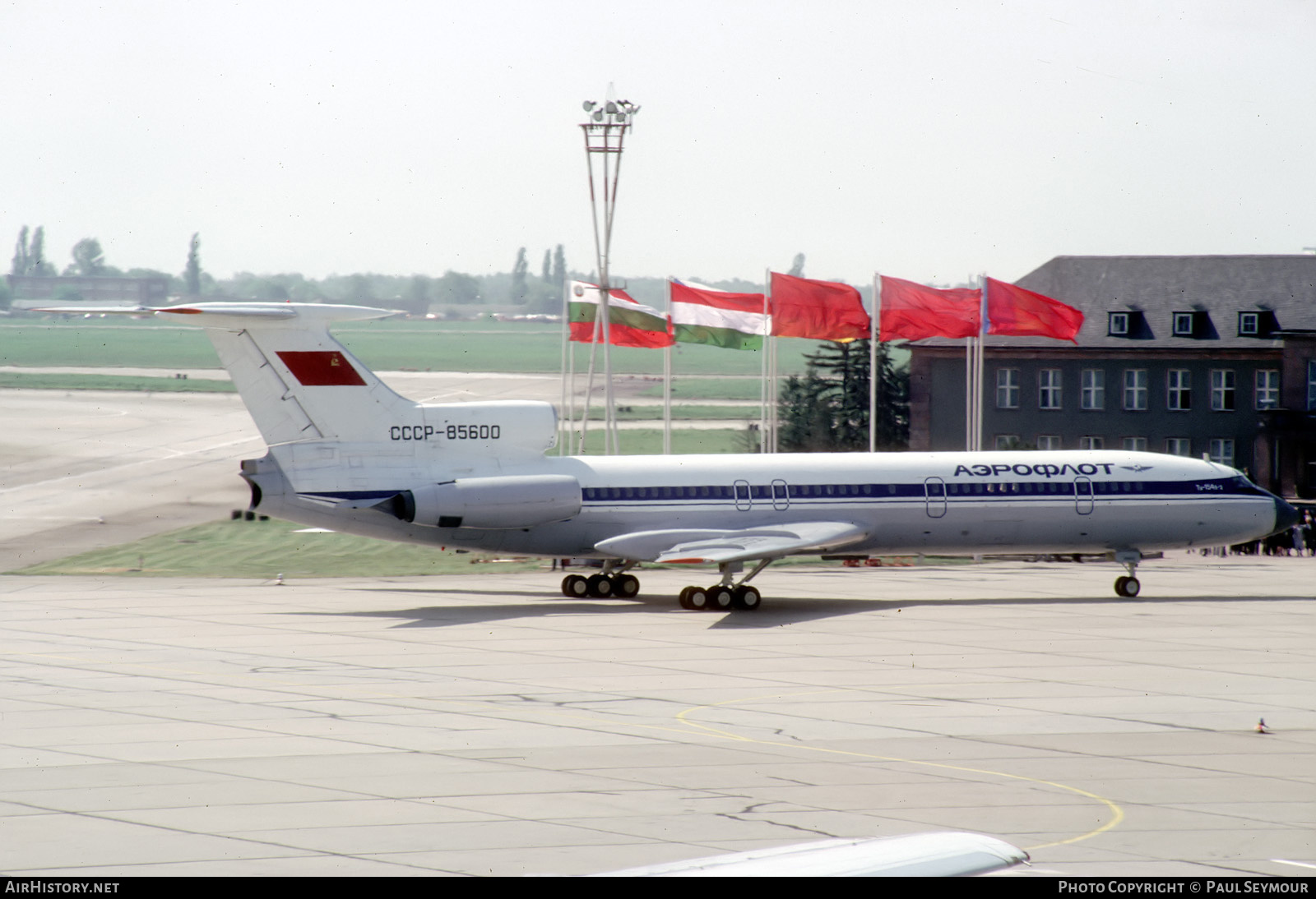 Aircraft Photo of CCCP-85600 | Tupolev Tu-154B-2 | Aeroflot | AirHistory.net #382603