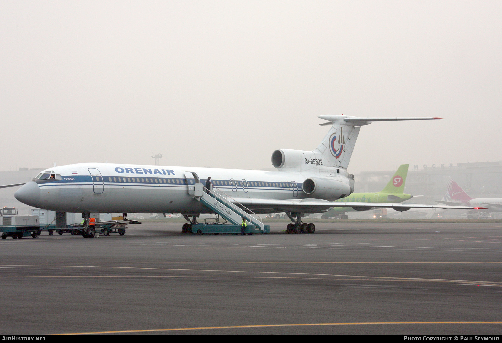 Aircraft Photo of RA-85602 | Tupolev Tu-154B-2 | Orenair | AirHistory.net #382607